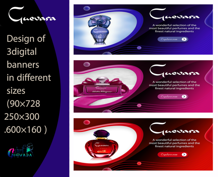 3 Ddigital Banners